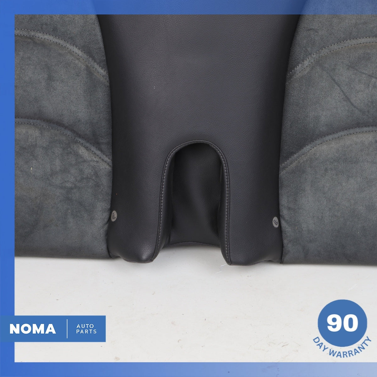 00-06 Jaguar X100 XK8 Convertible Rear Seat Upper Top Cushion Suede Black OEM - photo 8