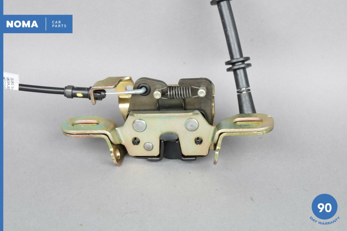03-08 Jaguar S-Type R X202 Rear Left Driver Side Seat Release Lock w/ Cable OEM - photo 2