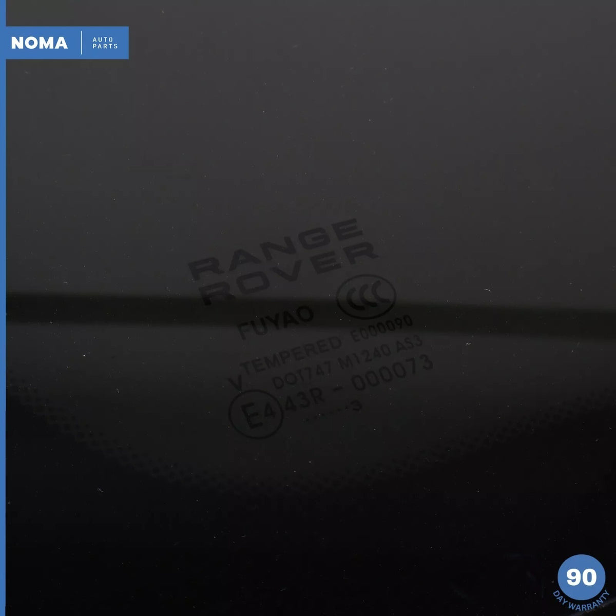 12-13 Land Rover Range Rover Evoque L538 Rear Left Driver Side Quarter Glass OEM - photo 7