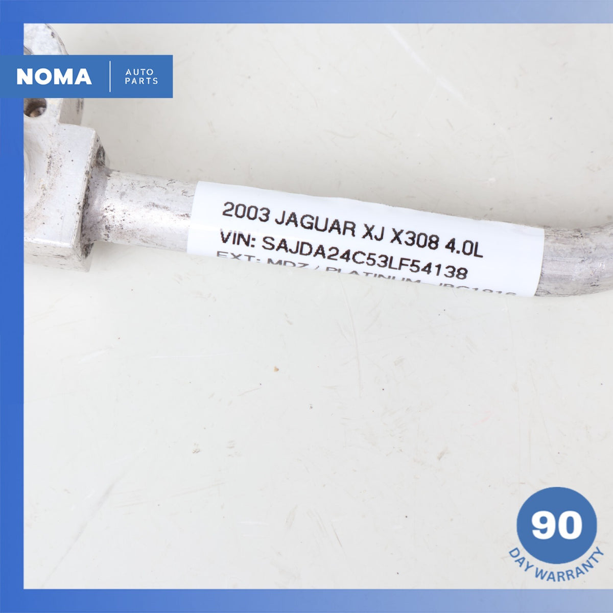 98-03 Jaguar X308 XJ8 Vanden Plas AC A/C Air Conditioning Hose Line Pipe OEM - photo 11