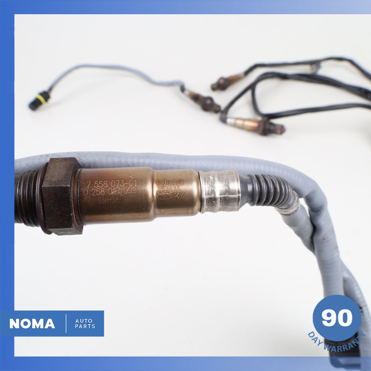 06-11 BMW E85 Z4 N51 N52 Exhaust Oxygen Lambda Sensor Set of 4 OEM - photo 9