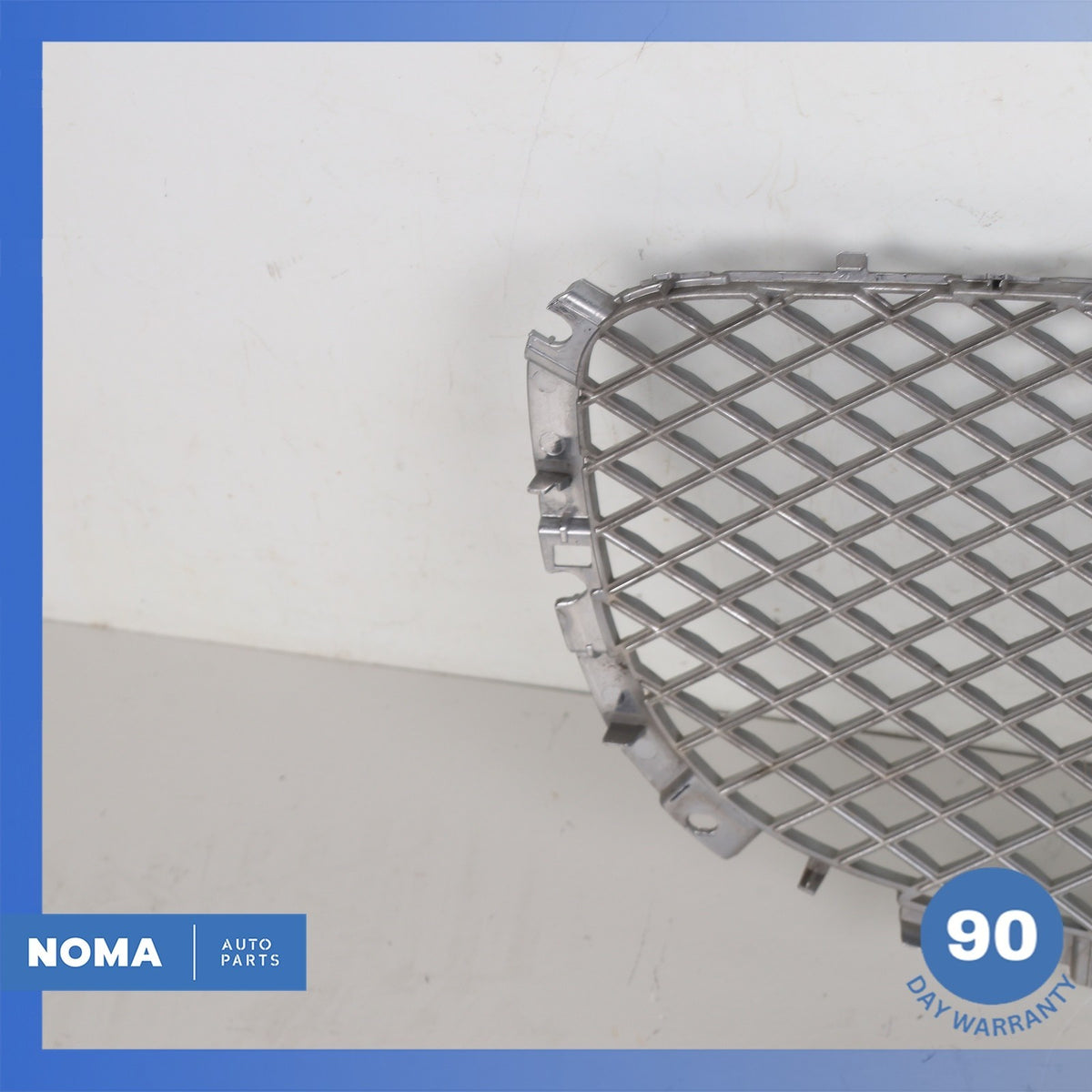 10-15 Jaguar X351 XJL XJR Front Bumper Grill Grille Chrome w/ Emblem OEM - photo 11