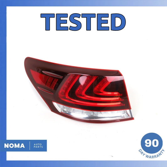 13-17 Lexus USF40 LS460 Rear Left Side Taillight Tail Light Lamp Outer OEM - photo 1