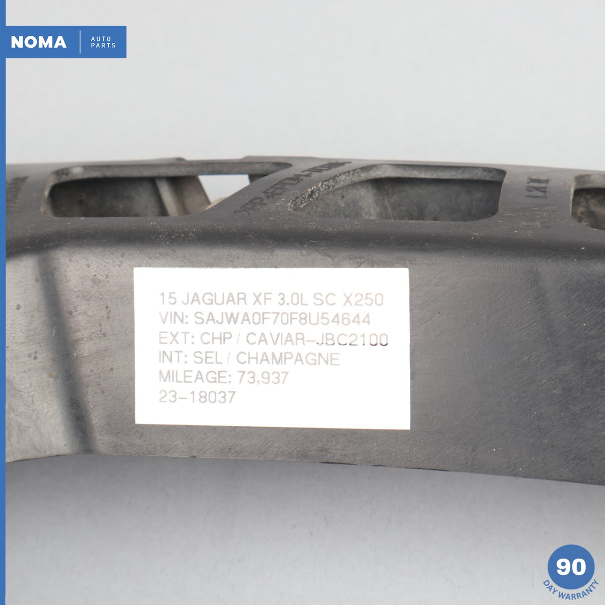 09-15 Jaguar XF XFR X250 Rear Right Passenger Side Bumper Mount Bracket OEM - photo 11