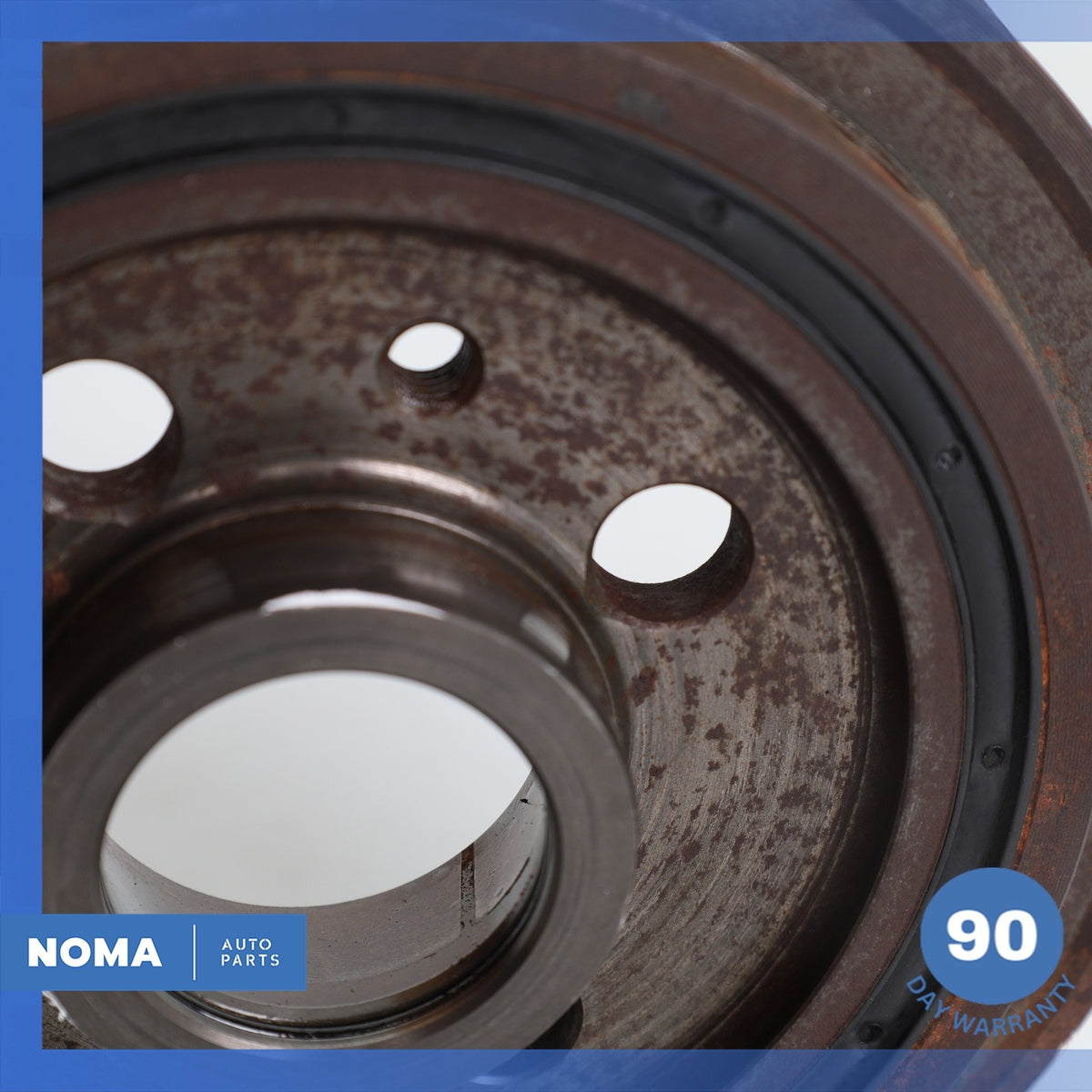 03-10 Jaguar X350 XJ8 4.2L NA Harmonic Balancer Crankshaft Pulley 2W936316DD OEM - photo 2