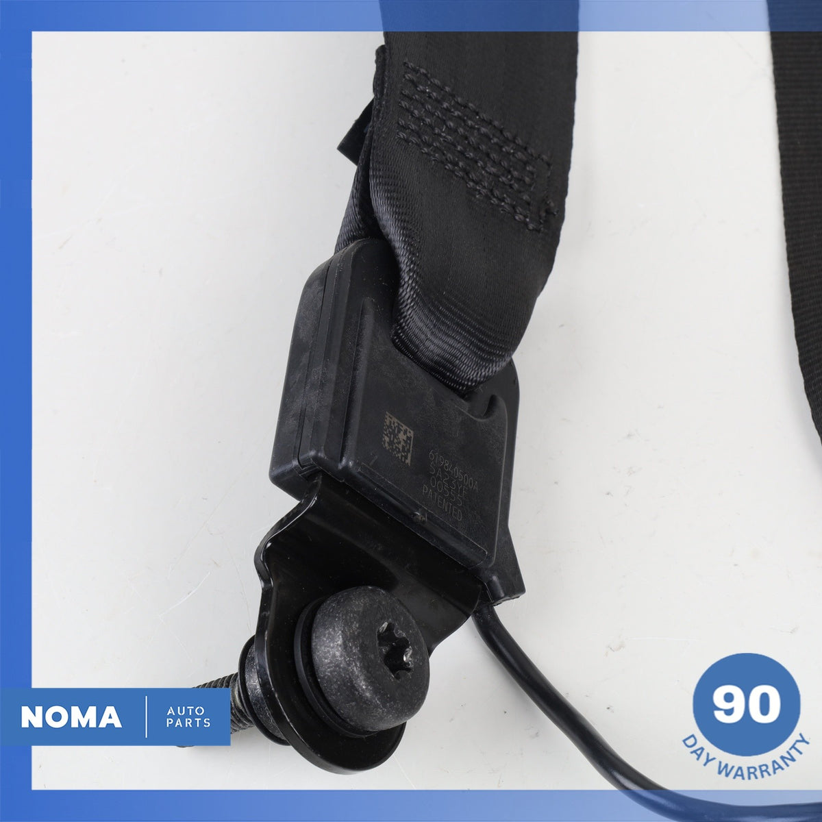 12-19 LR Range Rover Evoque L538 Front Right Seatbelt Seat Belt Black OEM - photo 9