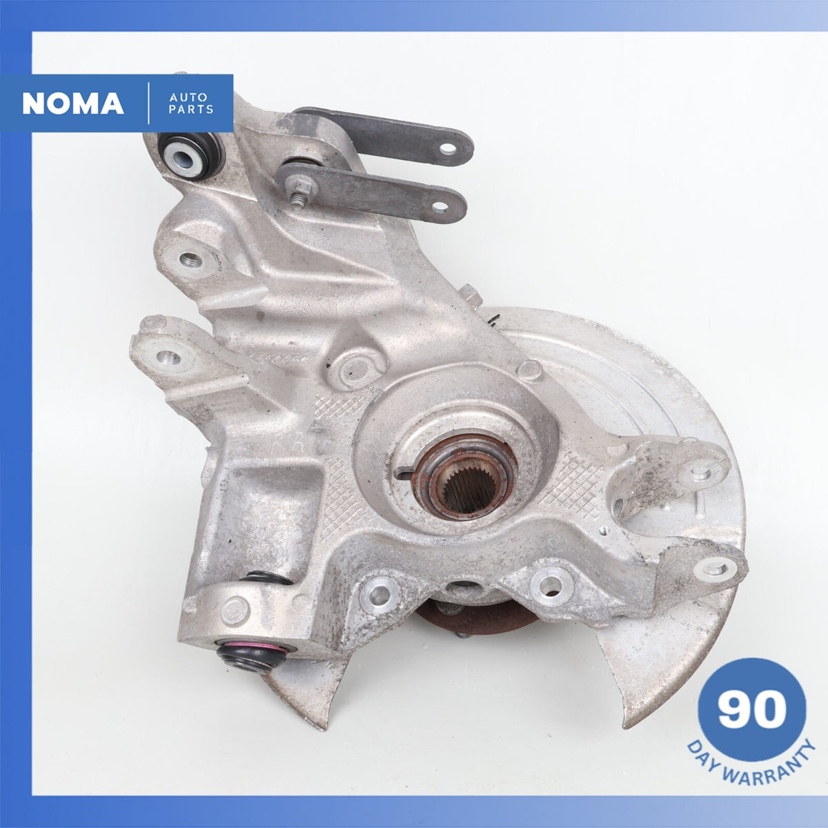 17-21 Jaguar X761 F-Pace Velar Rear Right Spindle Knuckle Hub w/ Shield OEM 77k - photo 10