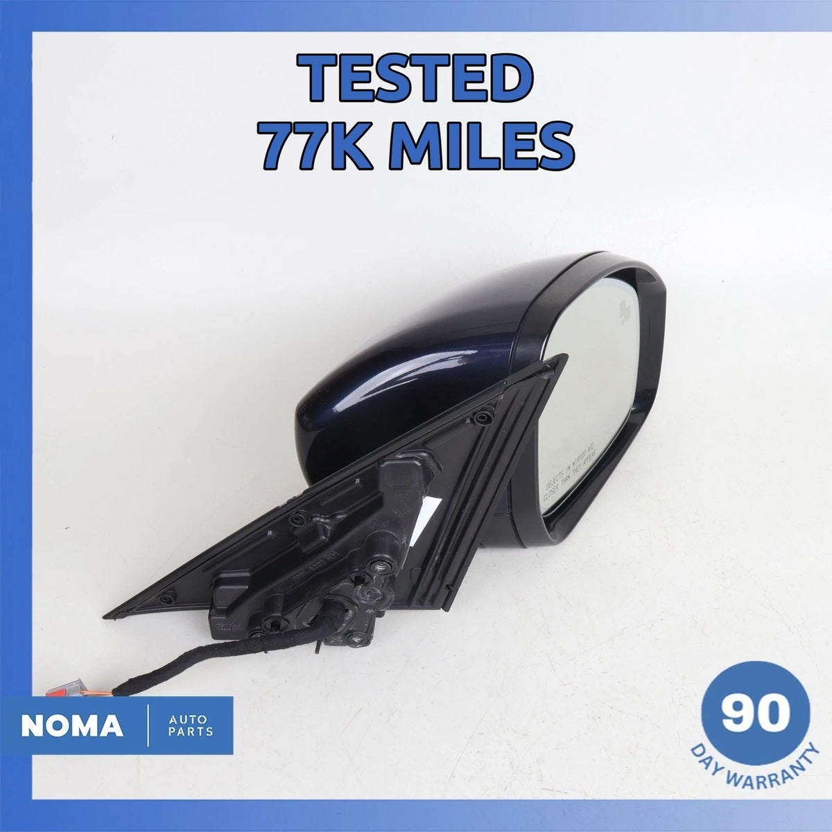 14-22 Range Rover Sport L494 Right Rear View Door Mirror w/ Blind Spot OEM 77k - photo 1