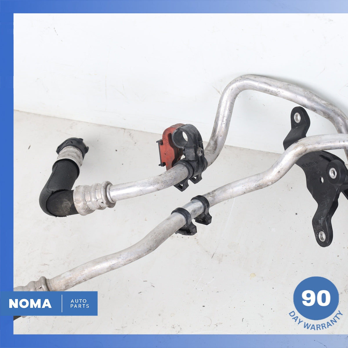BMW F02 750i 650i 550i Engine Oil Cooler Cooling Line Hose Set 17227589510 OEM - photo 6