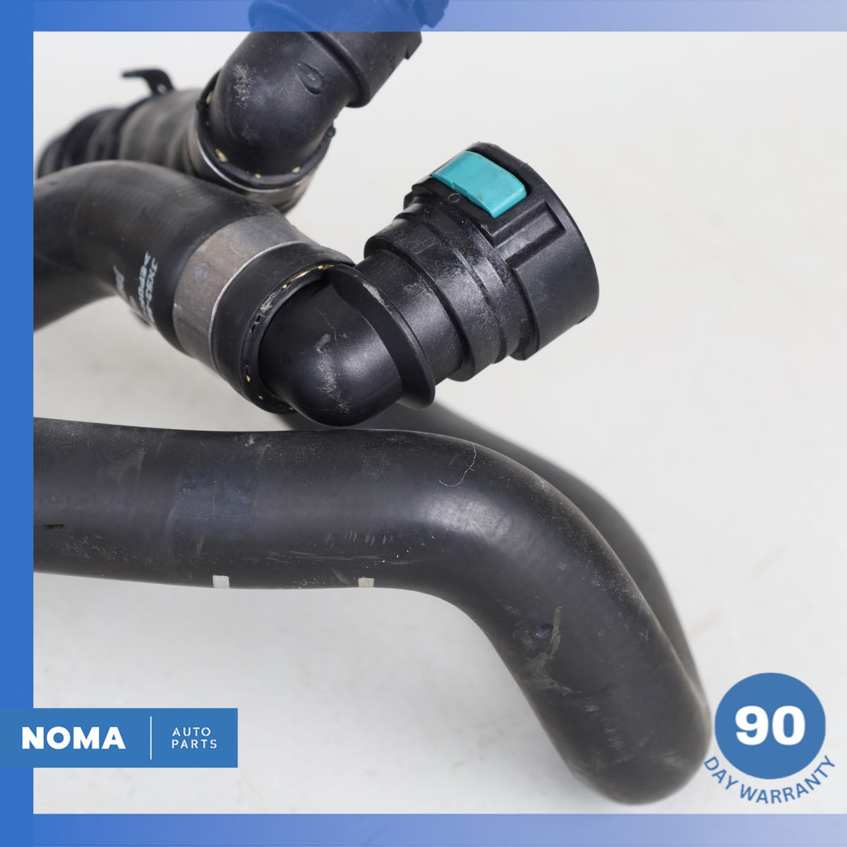 2021 Jaguar X152 F-Type A/C AC Heater Coolant Line Hose Set JX538B159AC OEM - photo 3