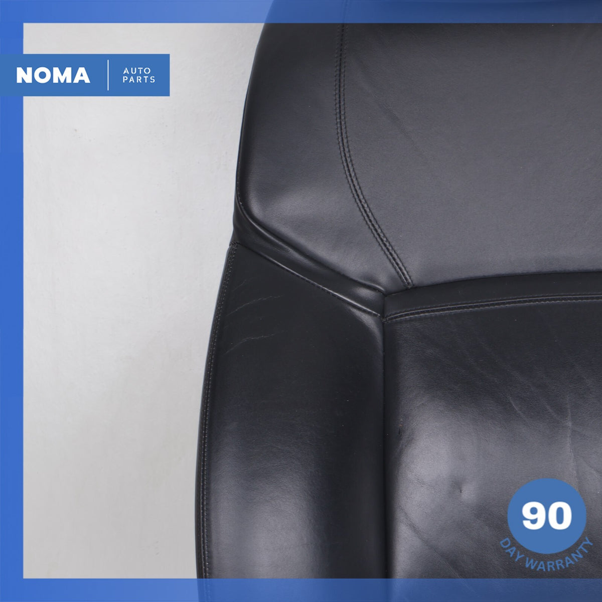 10-13 BMW F10 550i Front Right or Left Top Upper Seat Cushion Nappa Black OEM - photo 7