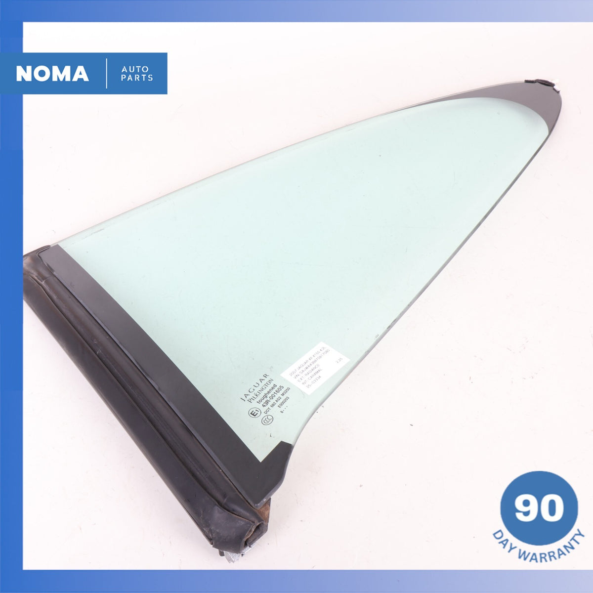 07-15 Jaguar X150 XK XKR Coupe Rear Left Driver Side Quarter Window Glass OEM - photo 1