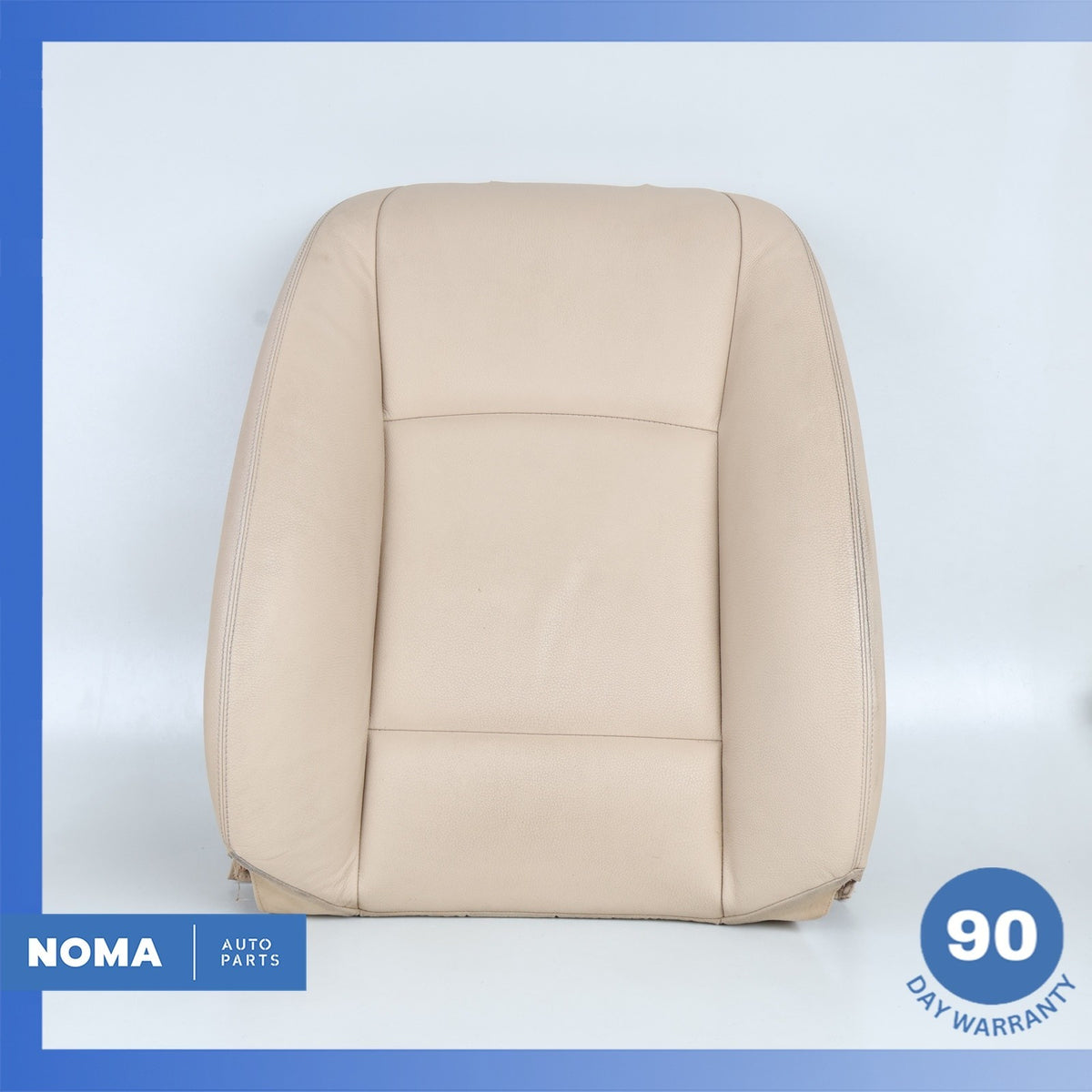 14-17 BMW F10 528i 550i Front Left Driver Top Upper Seat Cushion Beige OEM - photo 1