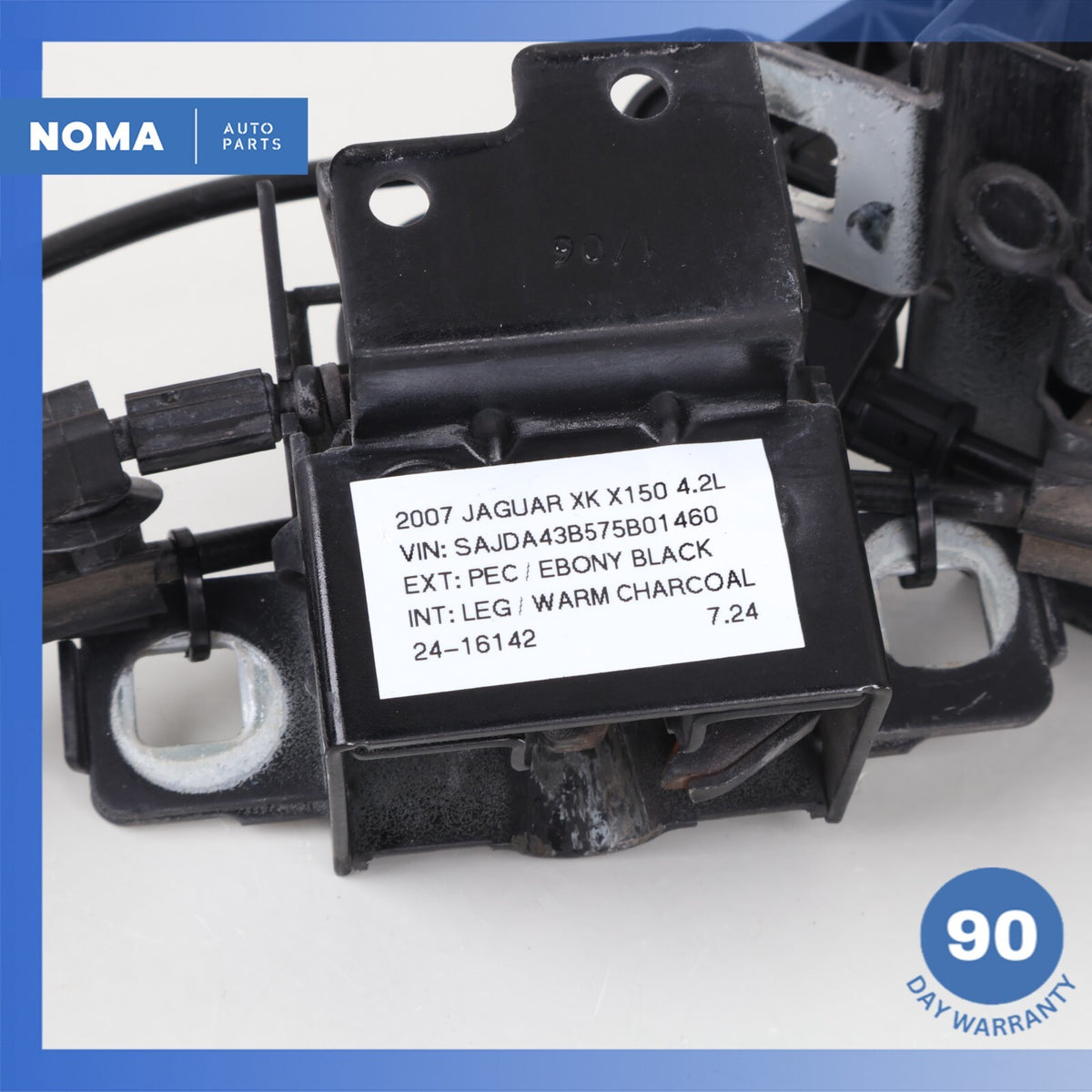 07-24 Jaguar X150 XK F-Type Right & Left Side Hood Bonnet Latch Set w/ Cable OEM - photo 16