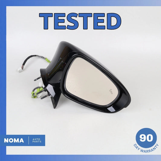 13-17 Lexus USF40 LS460 Right Rear View Door Mirror w/ Blind Spot Black OEM - photo 1