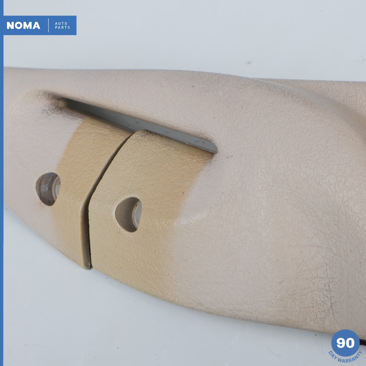 97-06 Jaguar XKR X100 Conv Rear Left Shoulder Seat Belt Trim Bezel Beige AGD OEM - photo 3