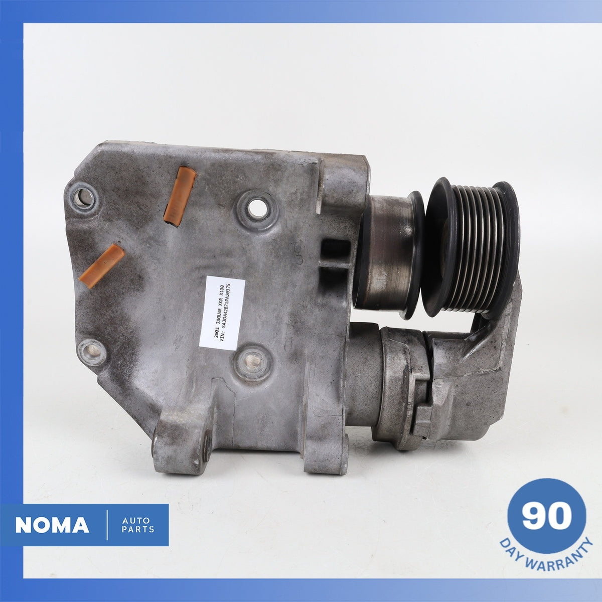 Jaguar X100 XKR Alternator Mount Bracket w/ Pulley NCC8302AA OEM 82k - photo 11