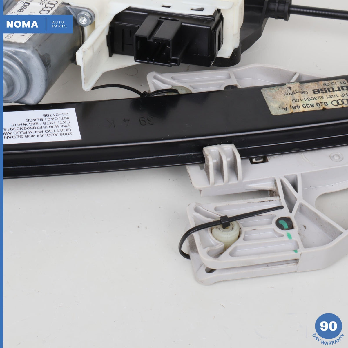 09-16 Audi A4 Quattro B8 Rear Left Side Window Lifter Regulator 8K0839461A OEM - photo 4
