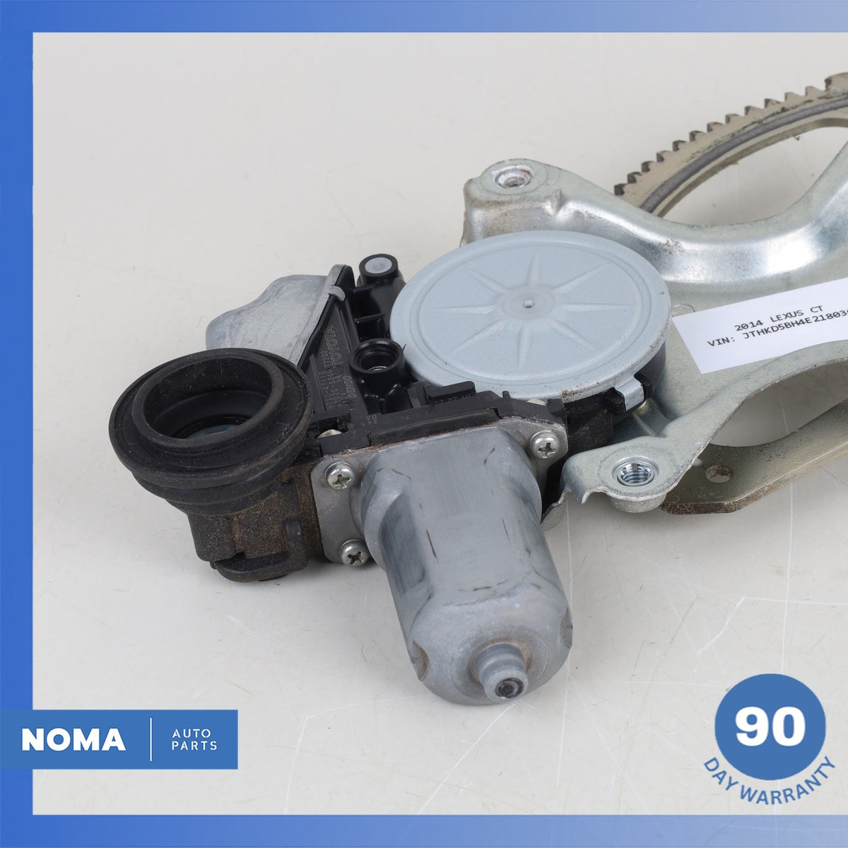 11-17 Lexus ZWA10 CT200h Front Left Window Regulator w/ Motor OEM - photo 9