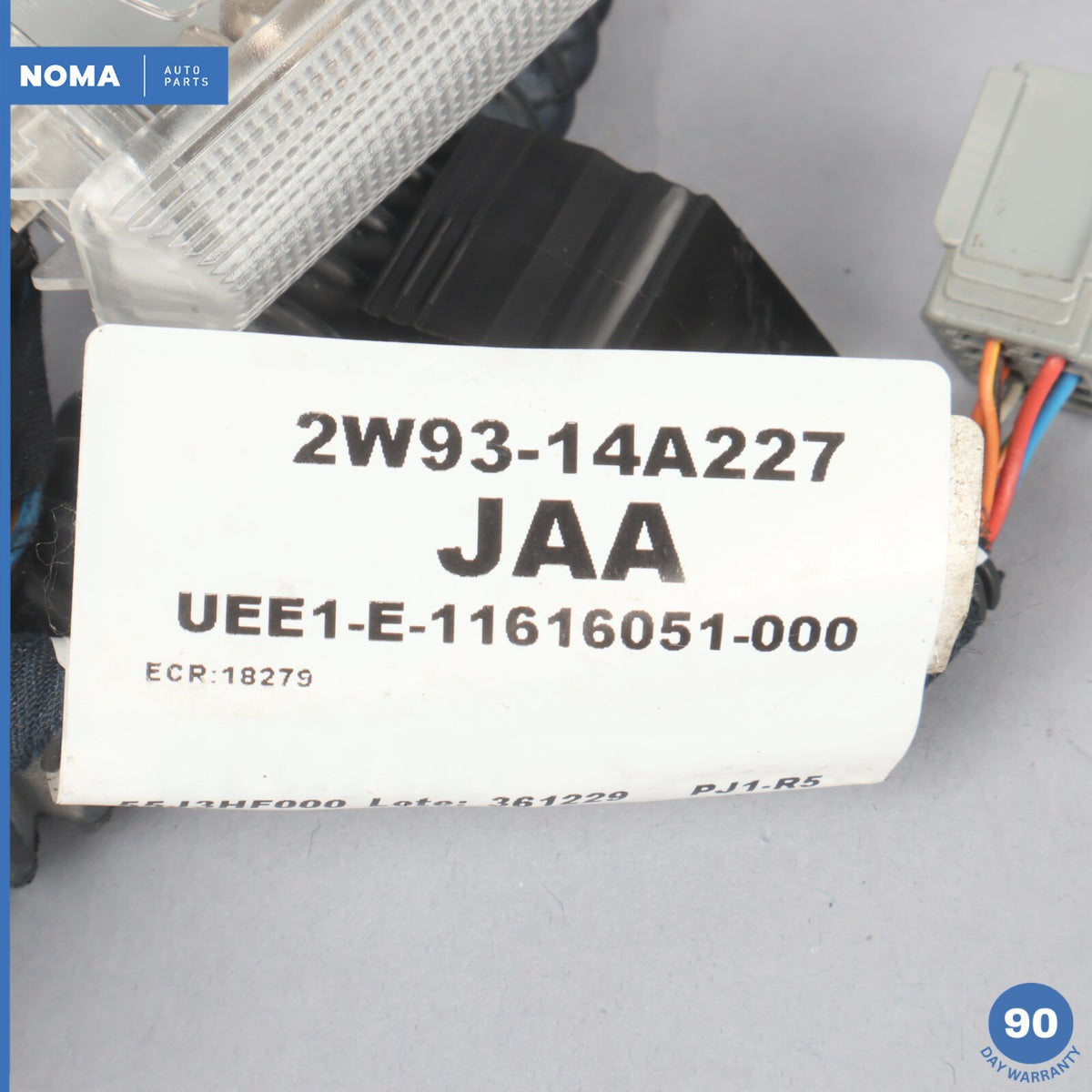 2005 Jaguar XJR XJ8 VDP X350 Rear Trunk Lid Wire Harness 2W9314A227JAA OEM - photo 14