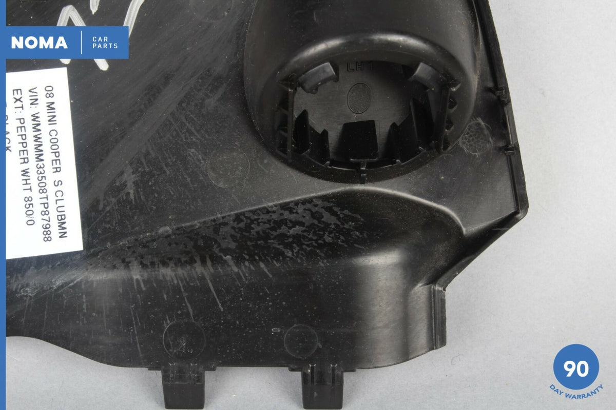 08-14 Mini Cooper S Clubman R55 Front Left Driver Side Dash Cover Trim Black OEM - photo 6
