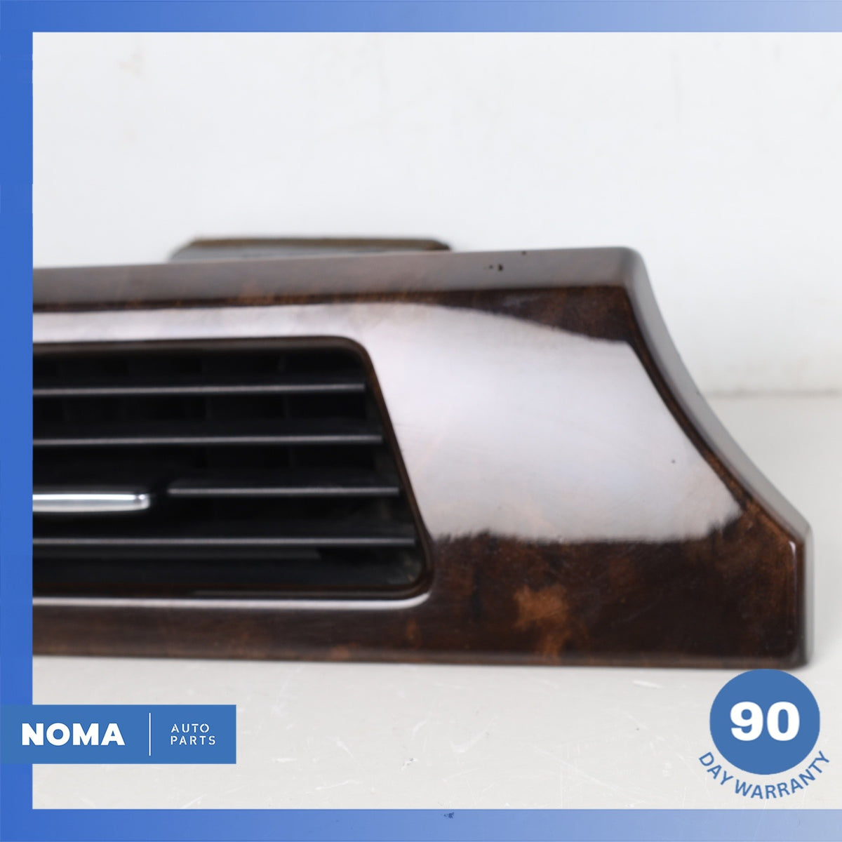 BMW E92 328i 335i Dashboard A/C AC Air Vent Grille Wood Trim Set OEM - photo 11