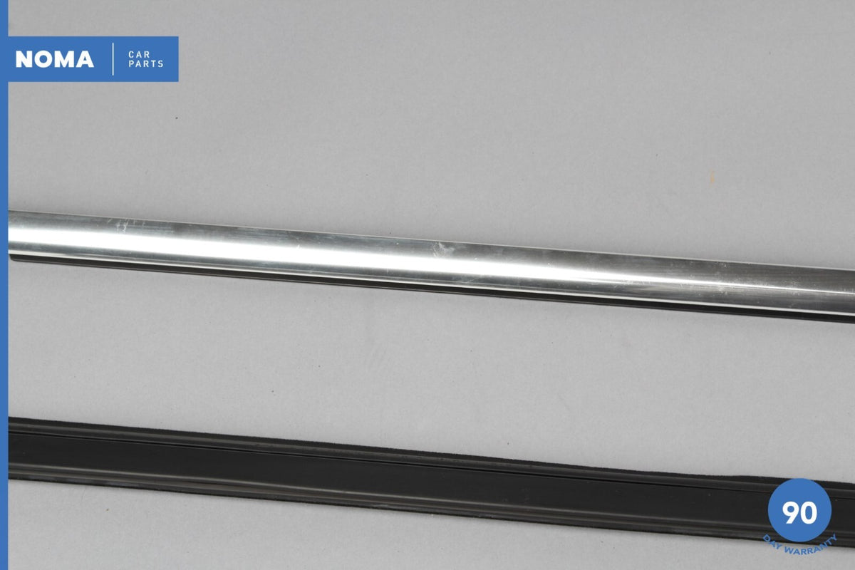 00-08 Jaguar S-Type X204 Front Left Side Door Window Seal w/ Moulding Set OEM - photo 4