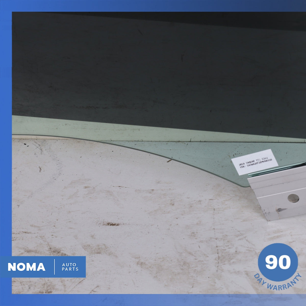 10-19 Jaguar X351 XJ XJR Front Right Passenger Door Window Glass C2D1717 OEM - photo 7