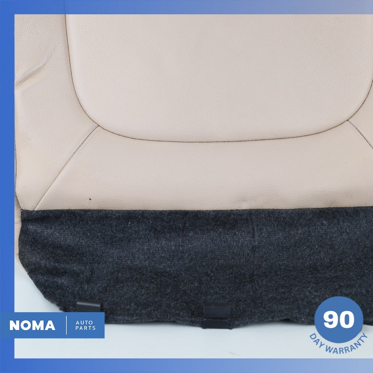 17-21 Jaguar X760 XE Front Left Driver Side Lower Seat Cushion Beige OEM - photo 6