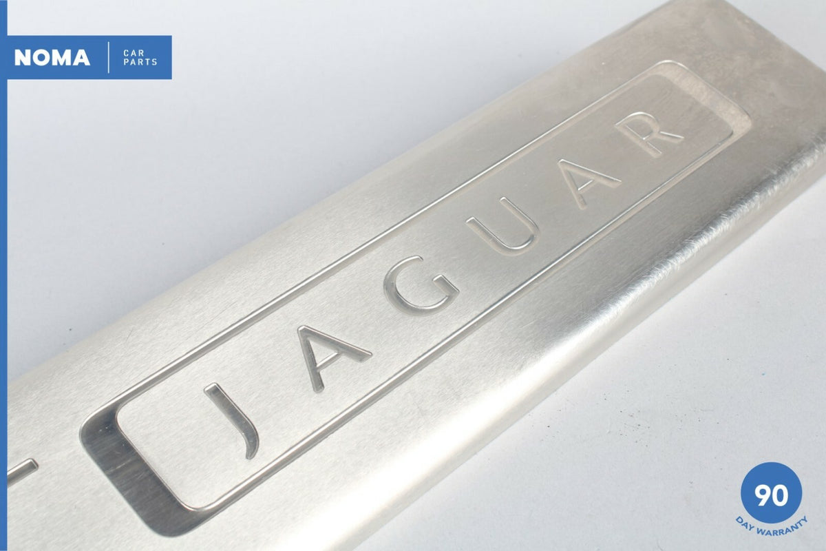 10-18 Jaguar X351 XJ XJL LWB Rear Right Door Scuff Tread Plate EW9313200BA OEM - photo 6