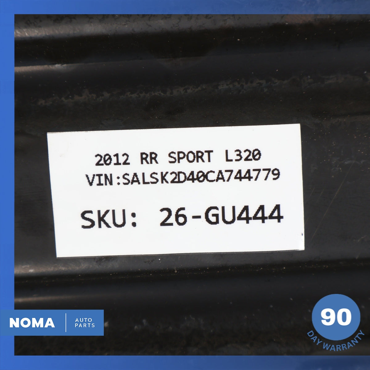 10-16 LR Range Rover Sport L320 L319 Front Bumper Reinforcement Impact Bar OEM - photo 9