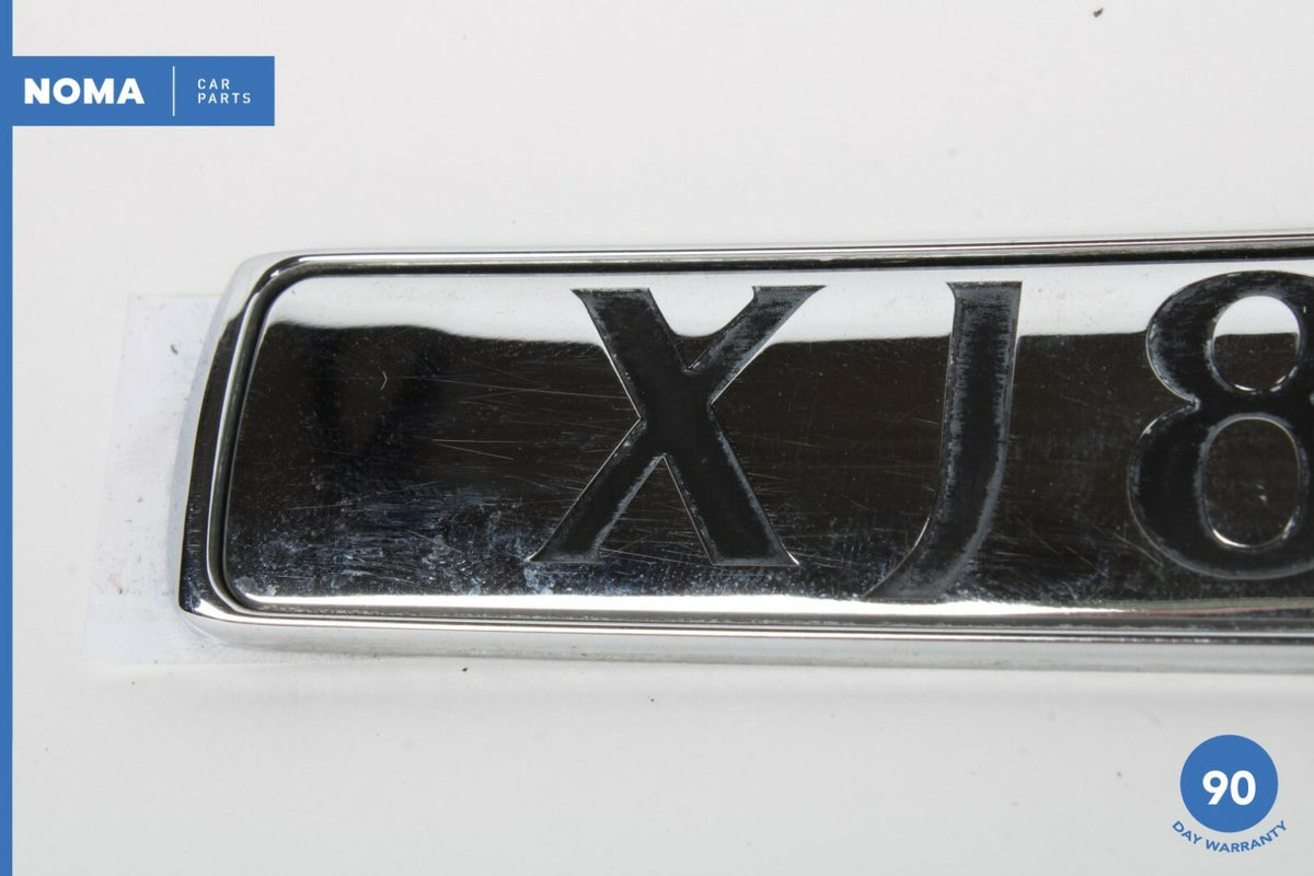05-09 Jaguar XJ8 Vanden Plas X350 Rear Left Driver Side Trunk Lid Logo Badge OEM - photo 3