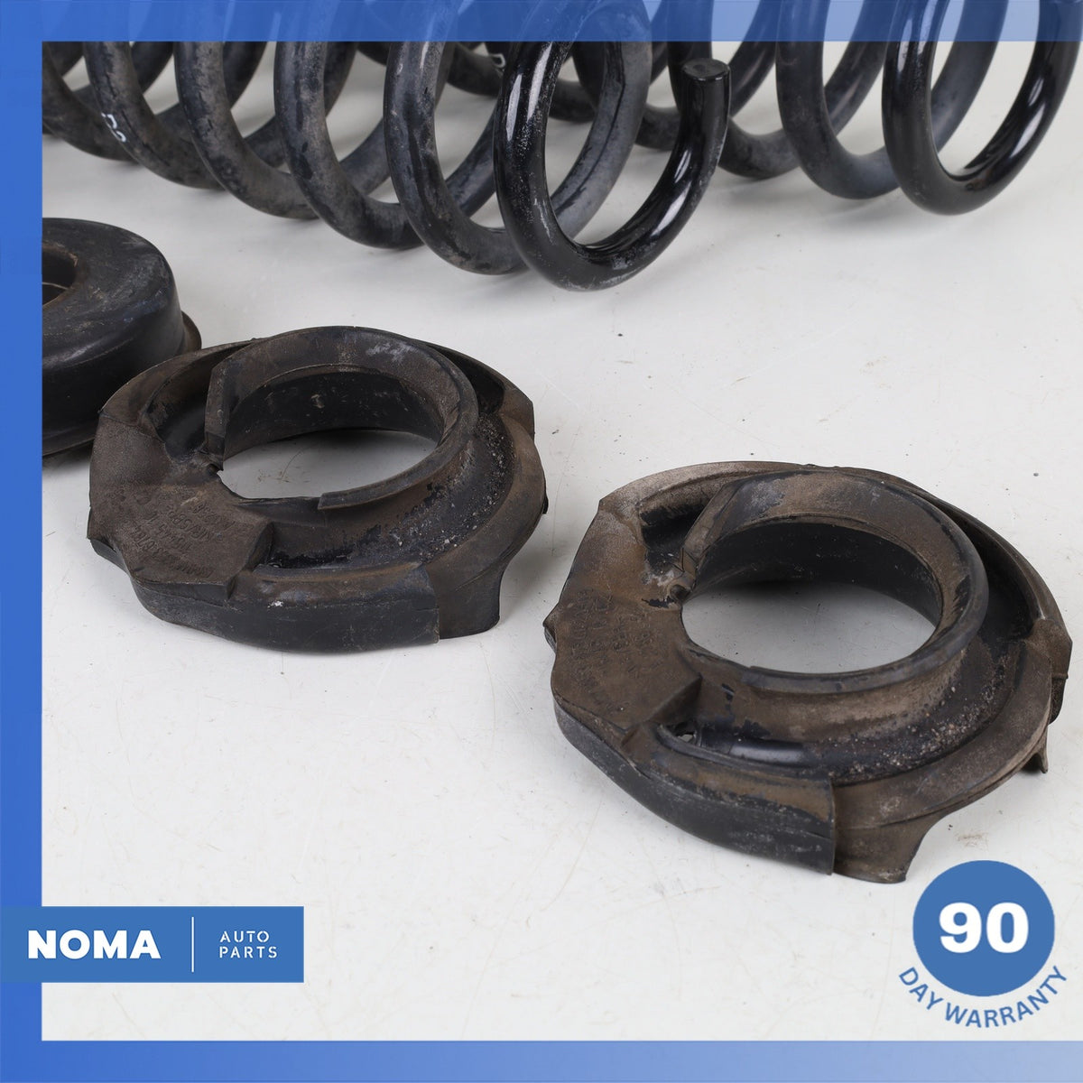 BMW E90 328i 325i 335i Rear Left & Right Shock Strut Spring Set 6767344 OEM 75k - photo 10