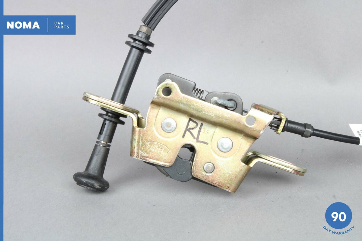 03-08 Jaguar S-Type R X202 Rear Left Driver Side Seat Release Lock w/ Cable OEM - photo 5