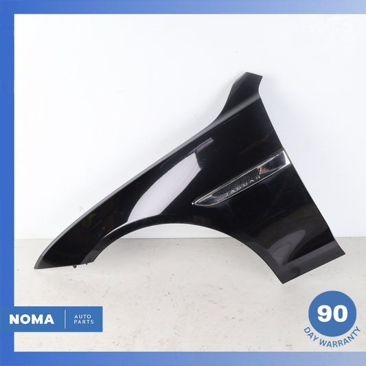 16-23 Jaguar X260 XF Front Left Driver Side Fender Panel Black OEM - photo 1