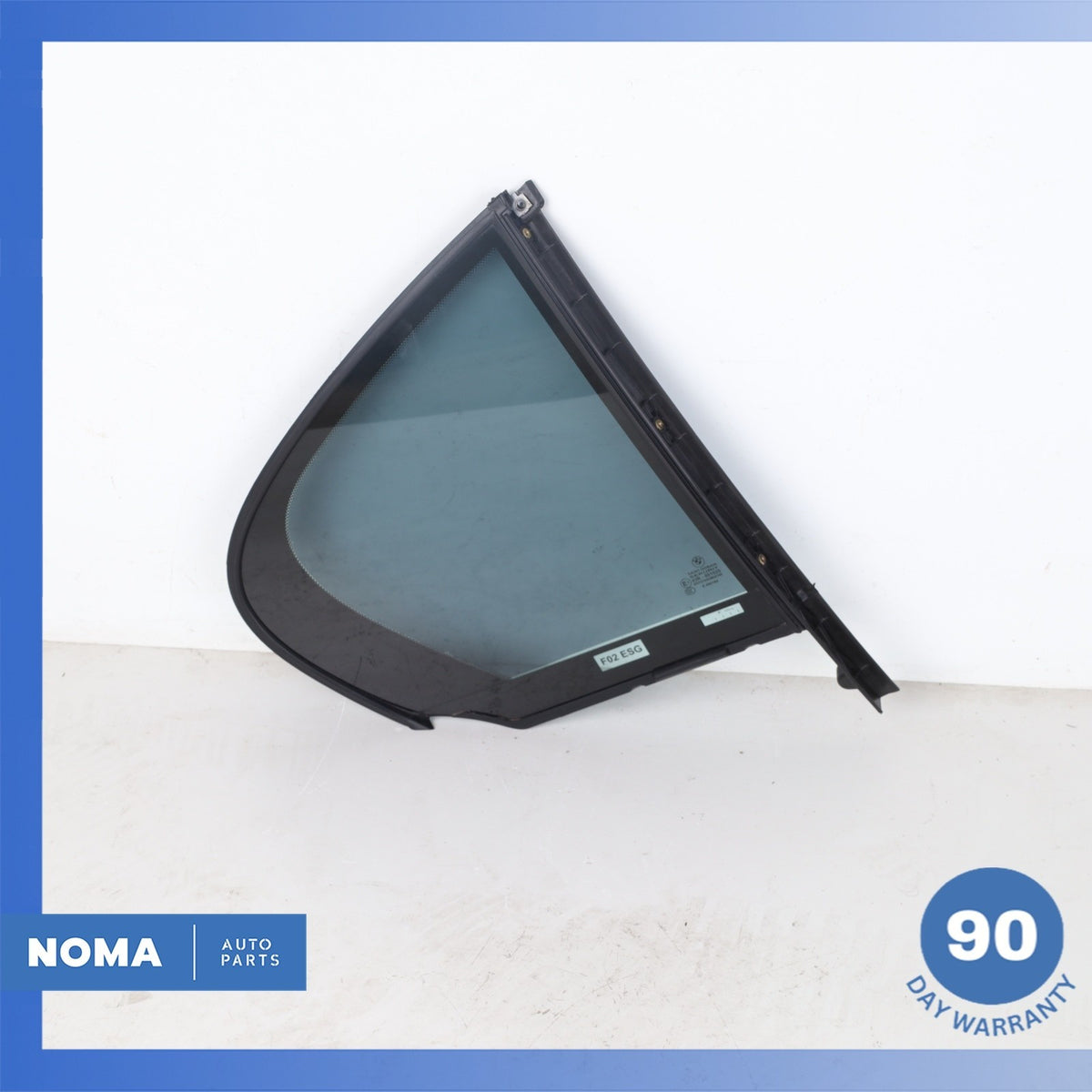 09-15 BMW F02 750i 740i LWB Rear Right Quarter Panel Window Glass 7177850 OEM - photo 1
