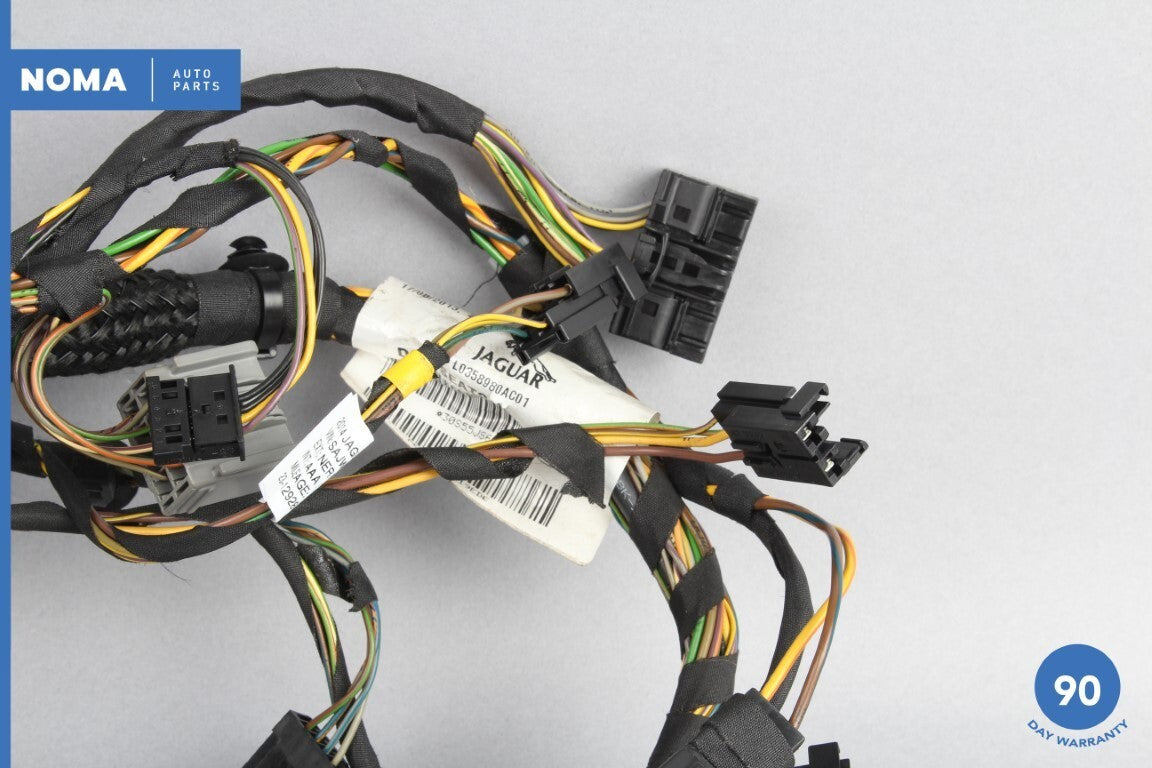 10-17 Jaguar XJ XJL X351 Front Left Driver Side Seat Complete Wire Harness OEM - photo 5