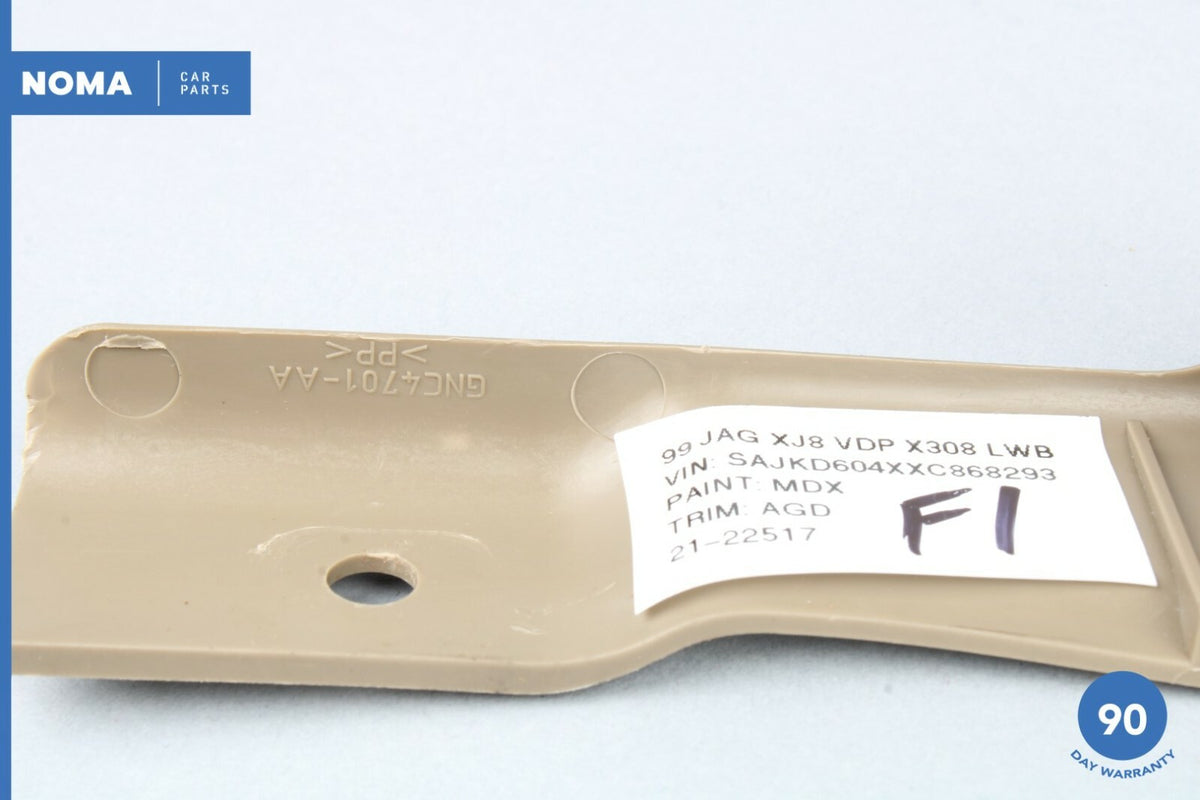 98-03 Jaguar XJ8 XJR VDP X308 Front Left Side Seat Rail Catch Cover Trim AGD OEM - photo 9