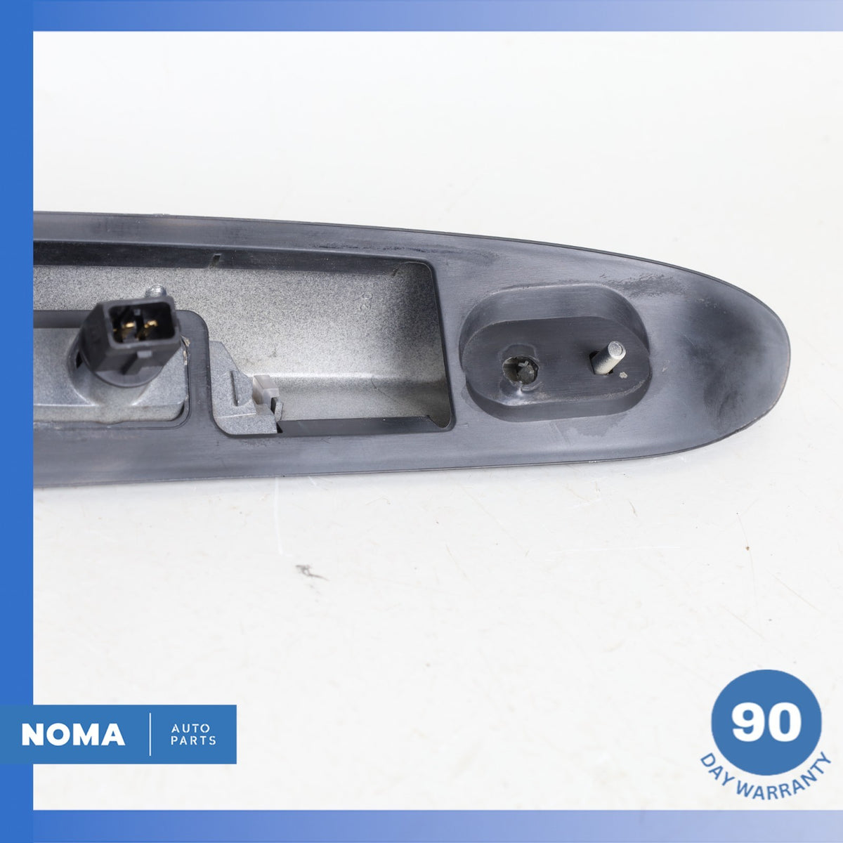 03-06 Jaguar X100 XKR Rear Trunk Bezel License Plate Light Lamp Trim Gray OEM - photo 13