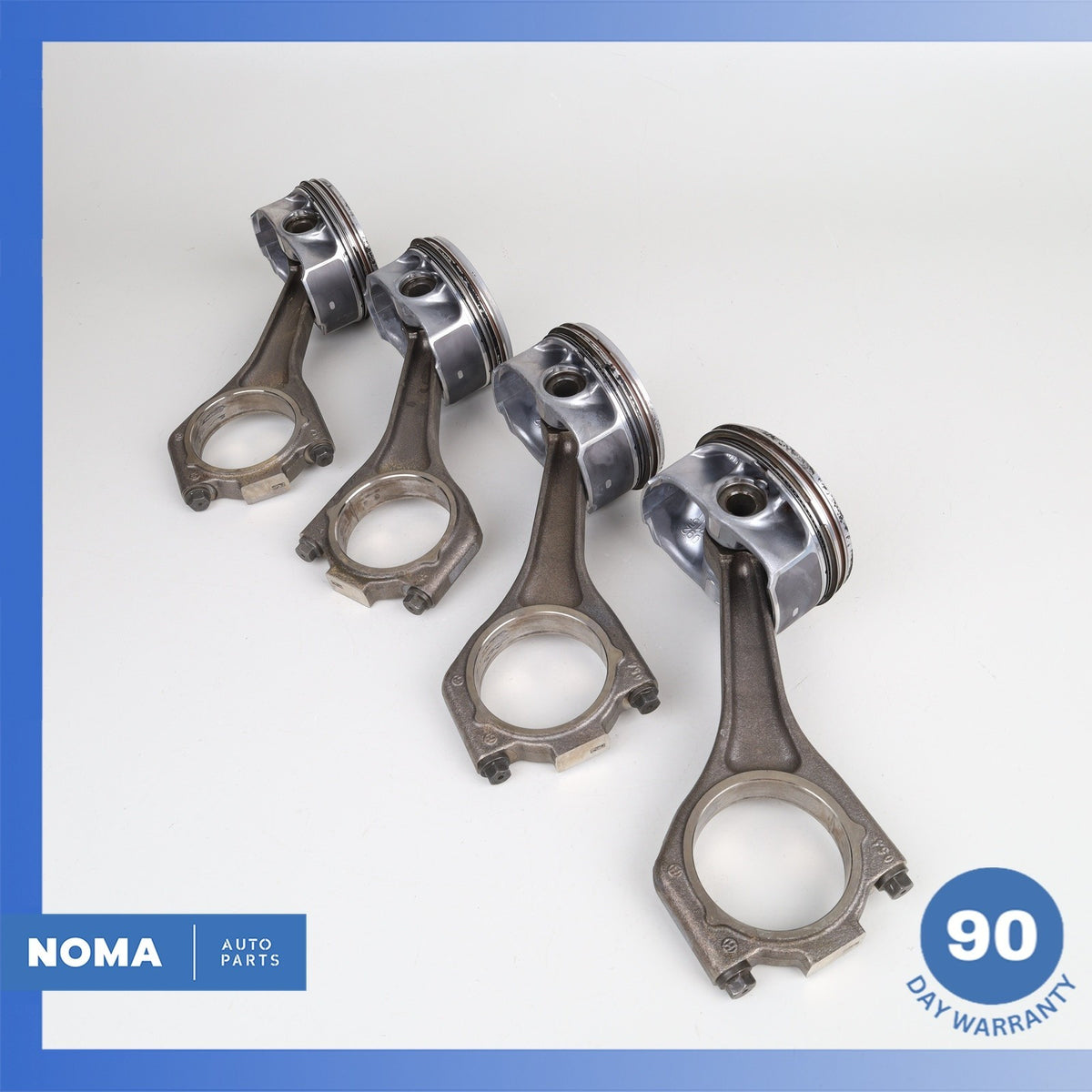 10-23 Range Rover Sport L494 5.0L S/C Engine Piston Connecting Rod Set of 4 OEM - photo 1