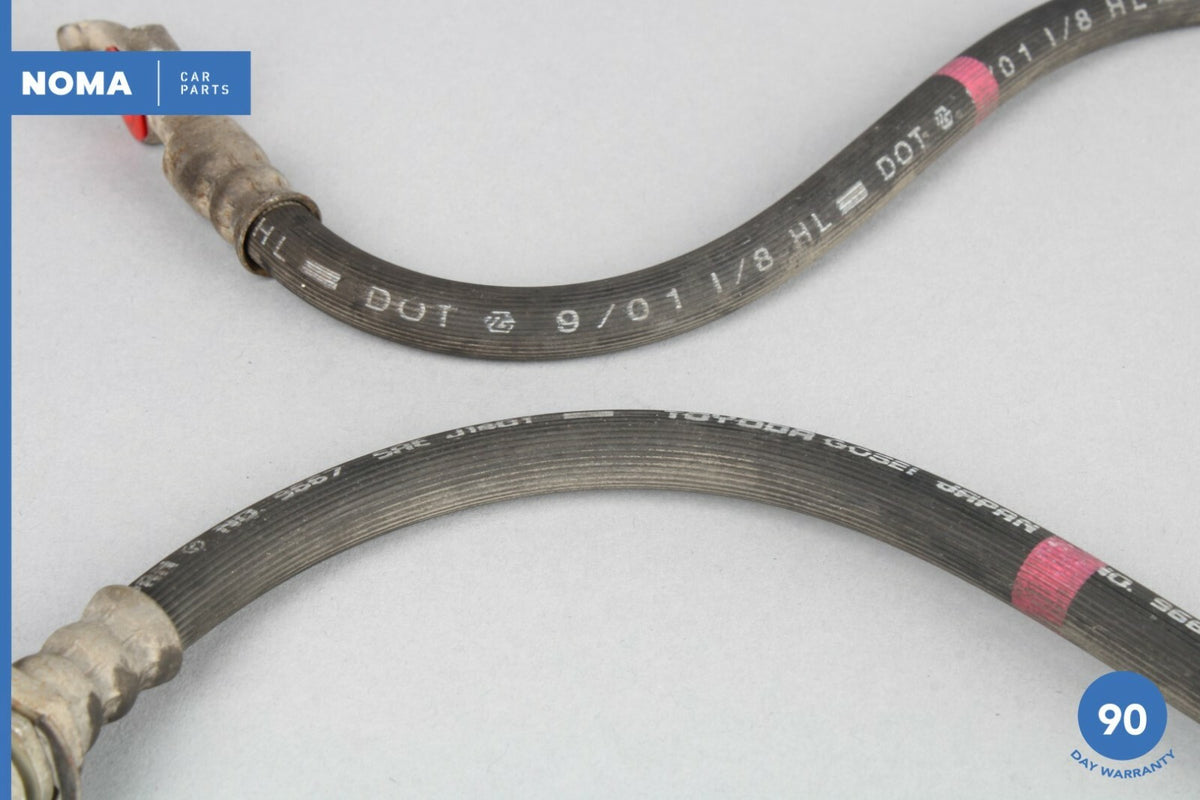 02-10 Lexus SC430 Z40 Front Left & Right Side Brake Hydraulic Hose Set of 2 OEM - photo 4