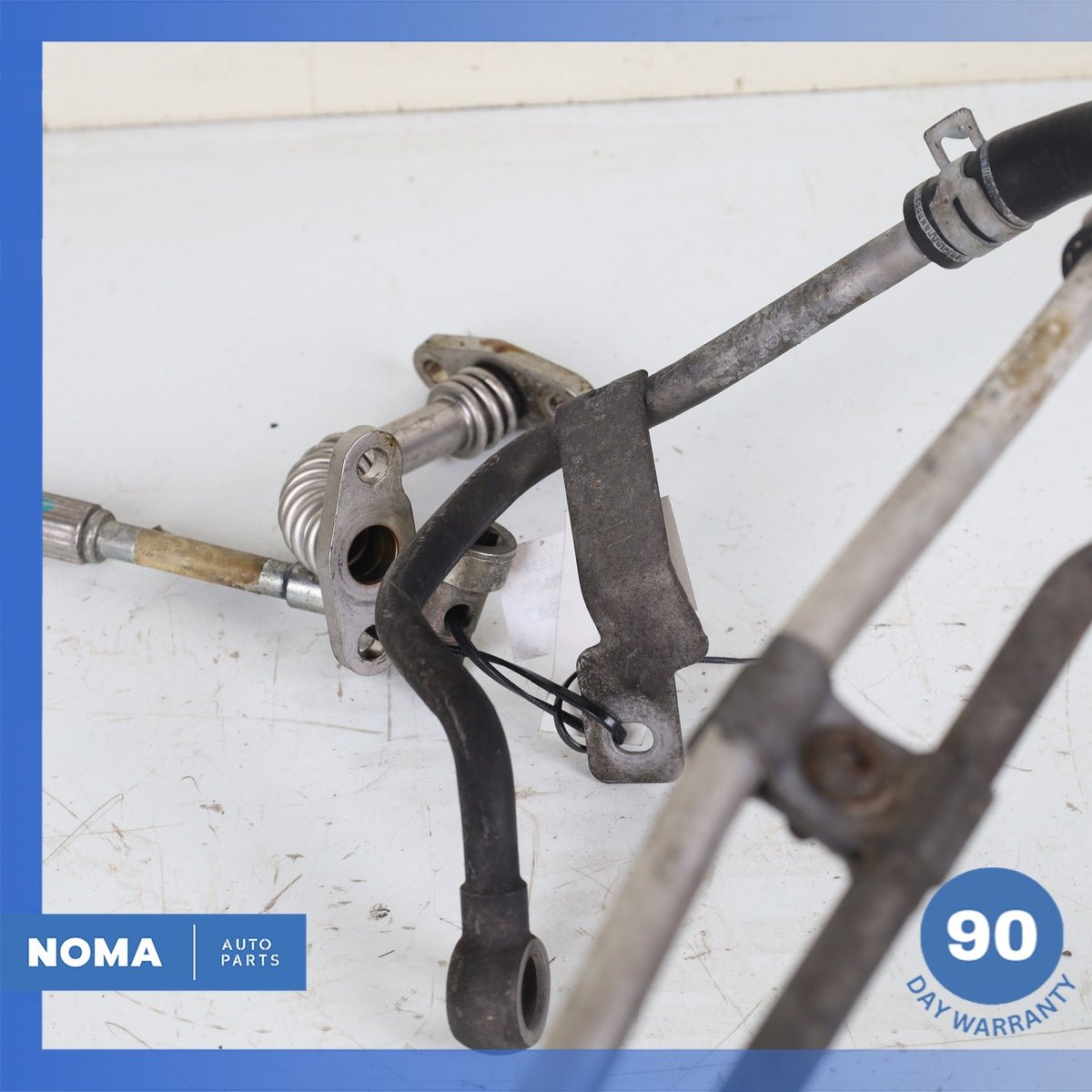 12-17 Range Rover Evoque L538 XE 204PT Turbo Turbocharger Oil Line Set OEM - photo 6
