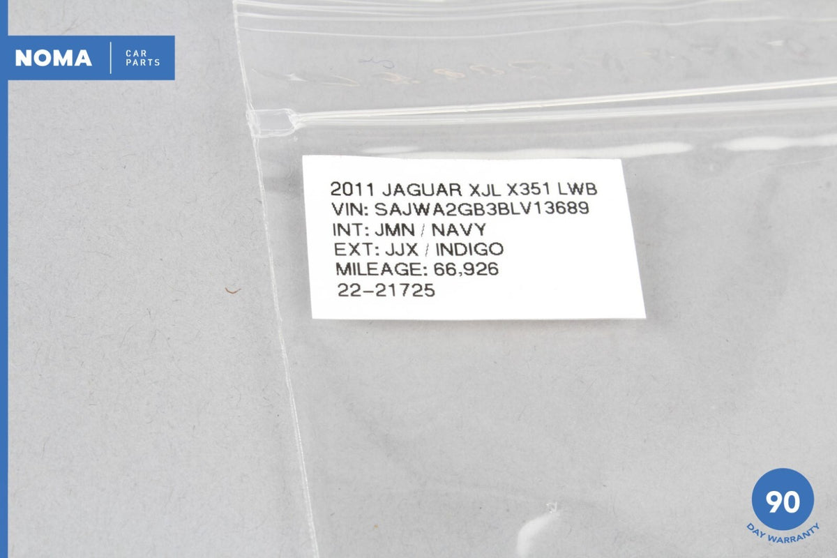 10-18 Jaguar XJL XJ XJR X351 Engine Motor Oil Hose Tube Line Set of 3 OEM - photo 12