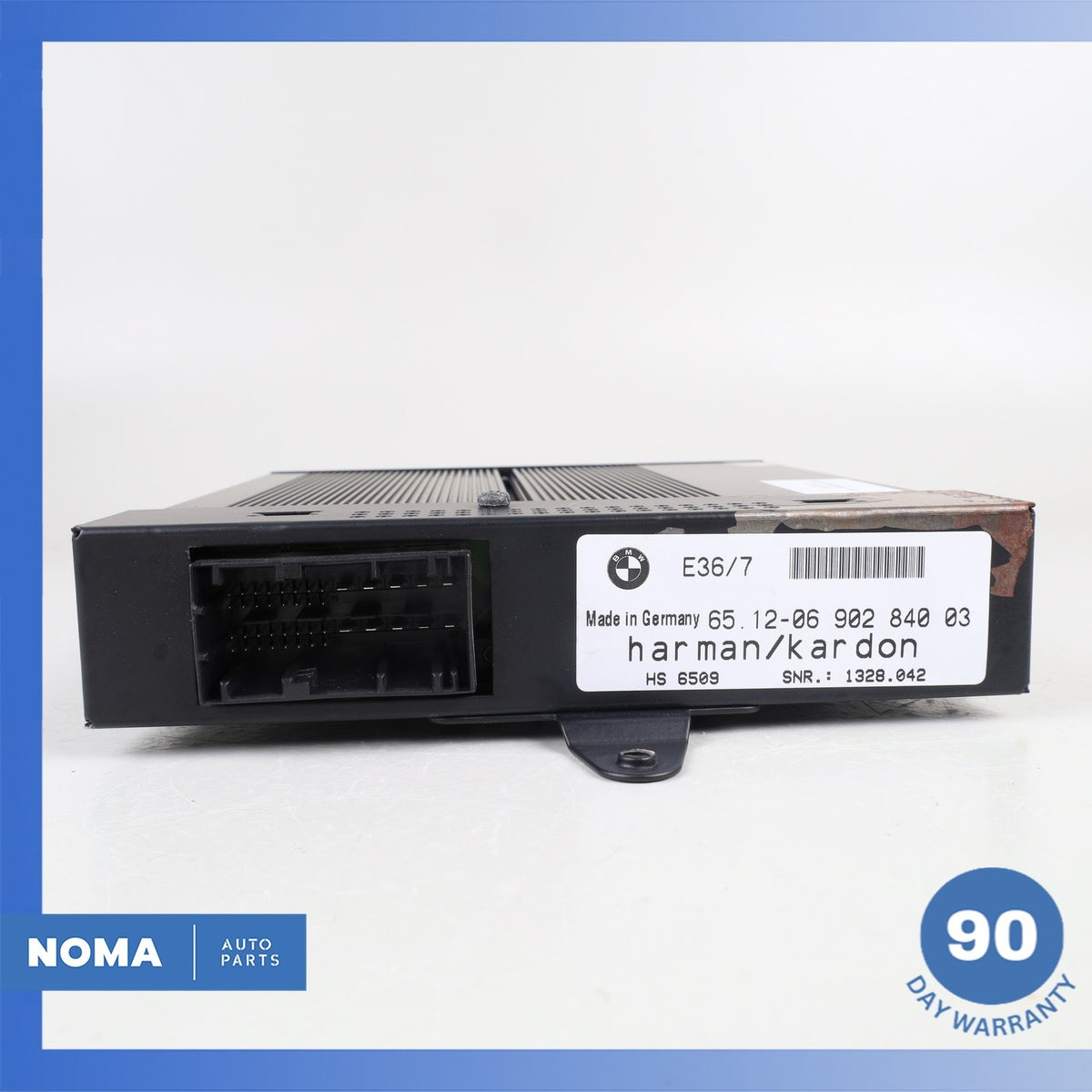 96-02 BMW E36 Z3 Radio Audio Sound Amplifier Amp Alpine 65128399683 OEM - photo 16