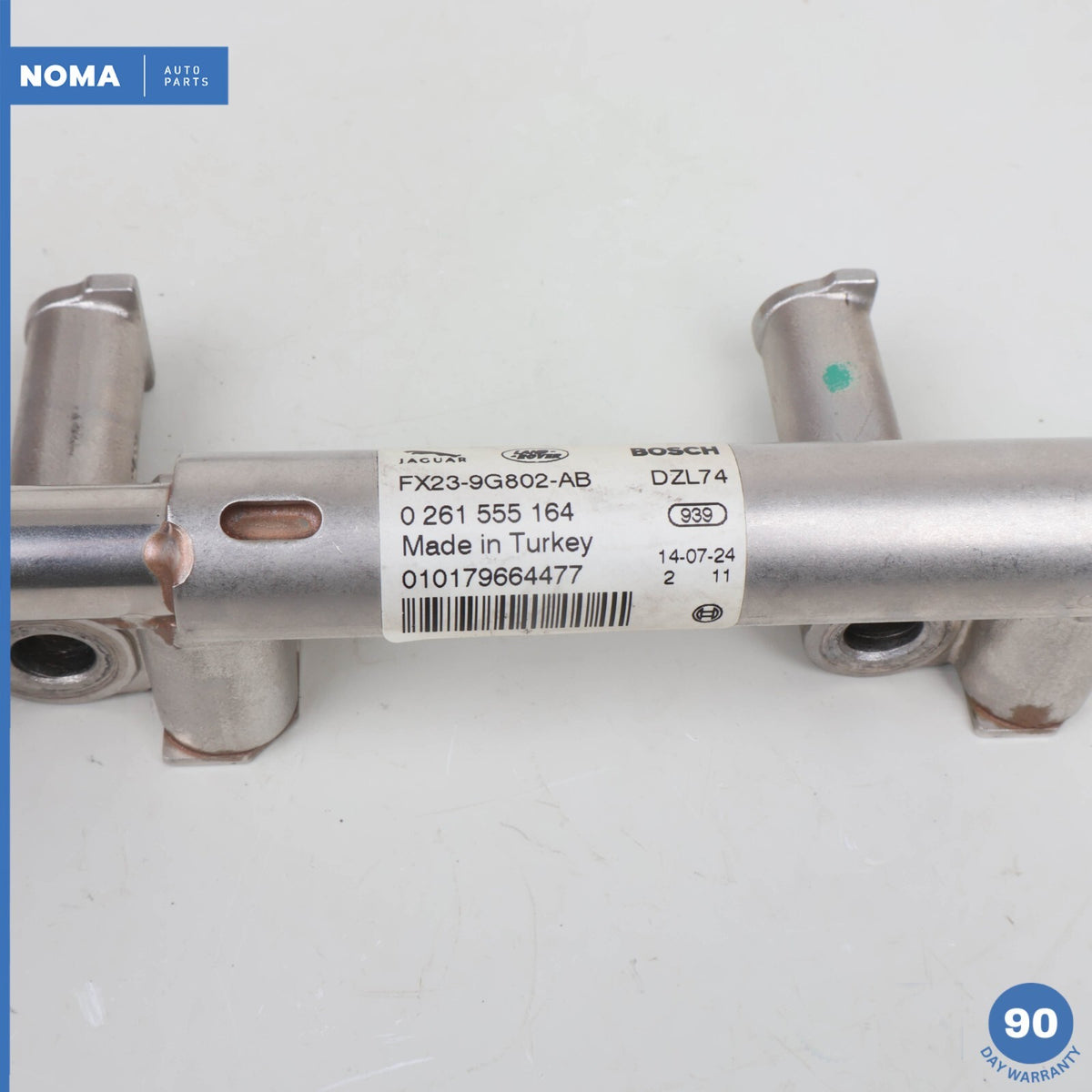 13-21 Jaguar X250 XF Range Rover 3.0 AJ126S Engine Fuel Injection Rail Set OEM - photo 14