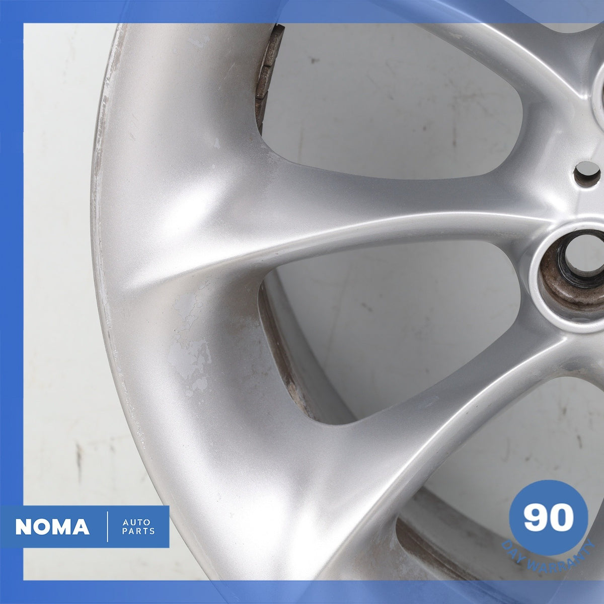 03-08 BMW E85 Z4 Style 106 8 x R17 17" Wheel Rim Silver 36116758191 OEM - photo 9