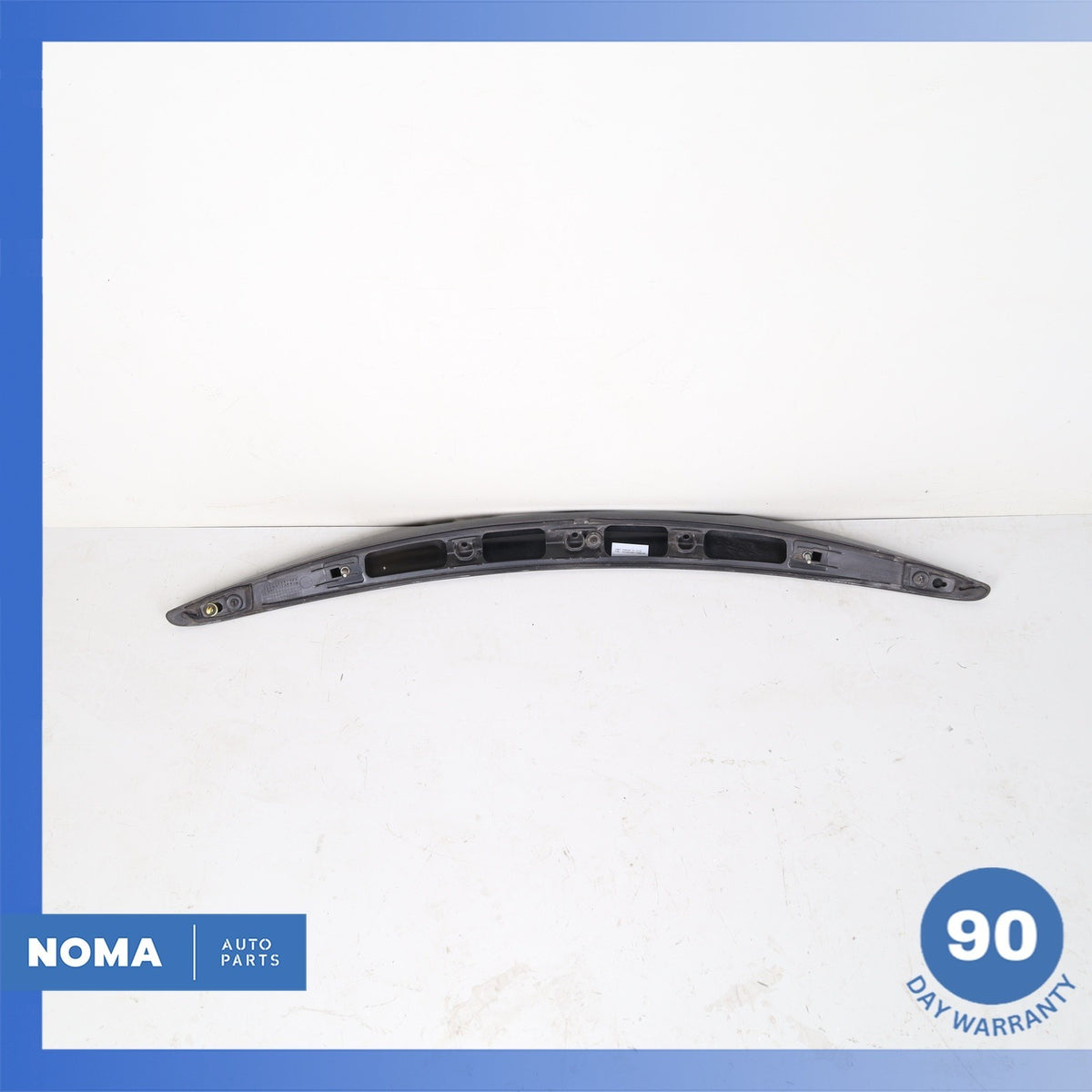 07-15 Jaguar X150 XK XKR Trunk Lid Molding Trim Spoiler Wing Ebony Black OEM - photo 7