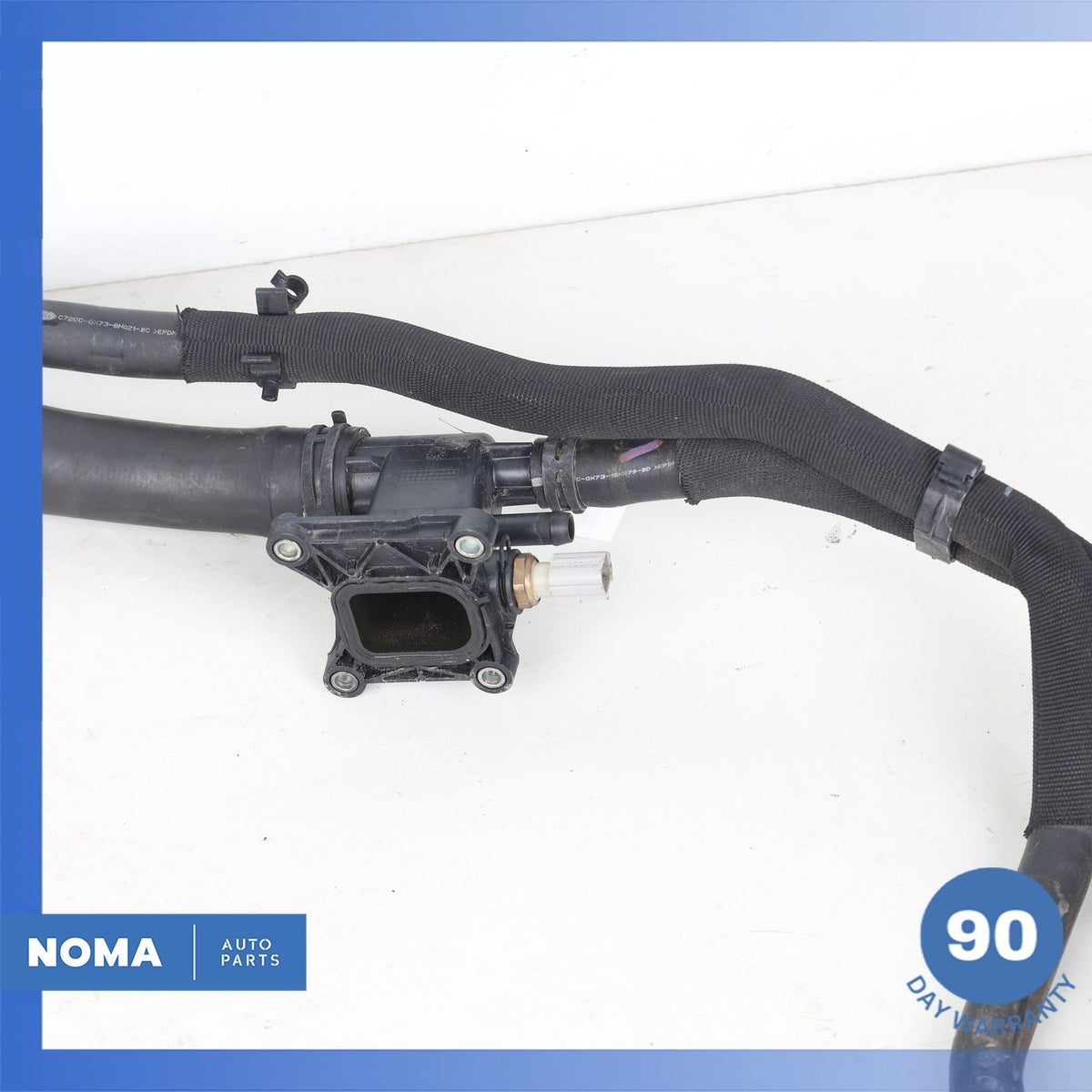 Jaguar X760 XE 2.0L Engine Motor Radiator Coolant Hose Tube CW938A582AB OEM - photo 3