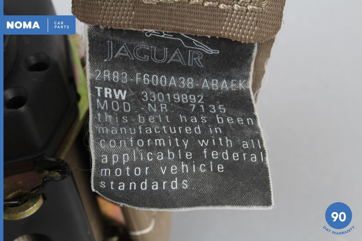 03-04 Jaguar S-Type X202 Rear Back Center Middle Seat Belt Retractor AEK OEM - photo 15