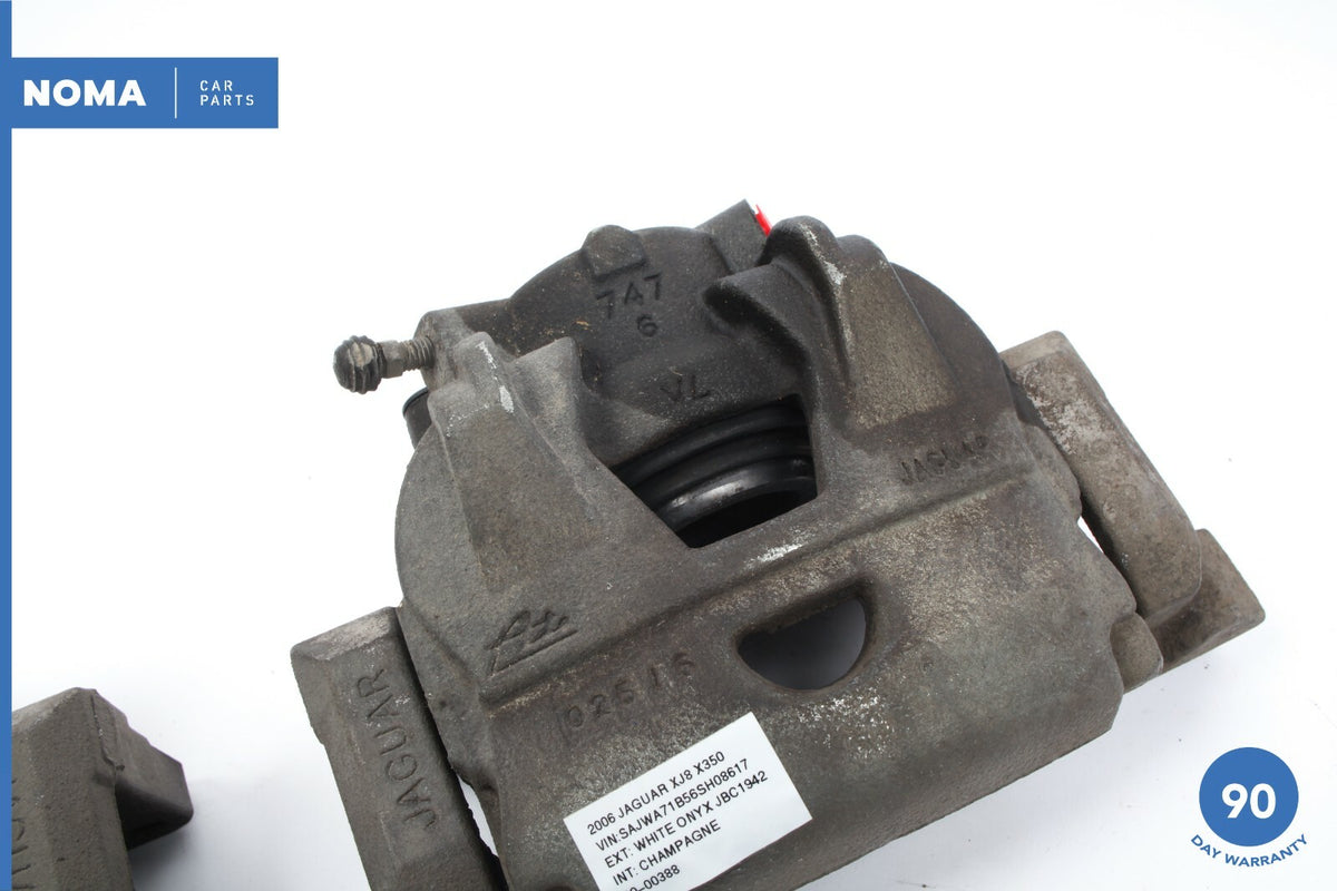 04-07 Jaguar X350 XJ8 VandenPlas Front Right Left Brake Caliper Set of 2 OEM - photo 3